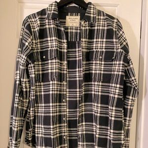 Abercrombie & Fitch plaid button down